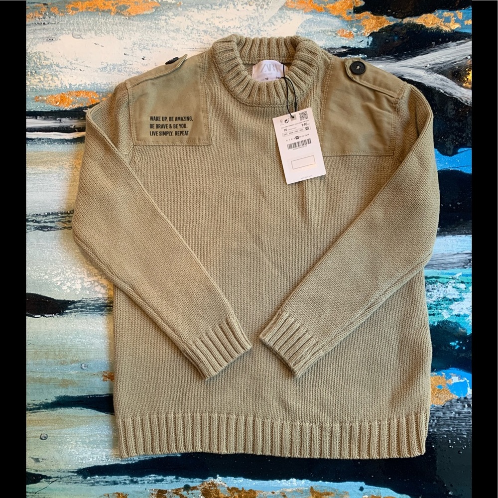 Zara boys sweater size 10
